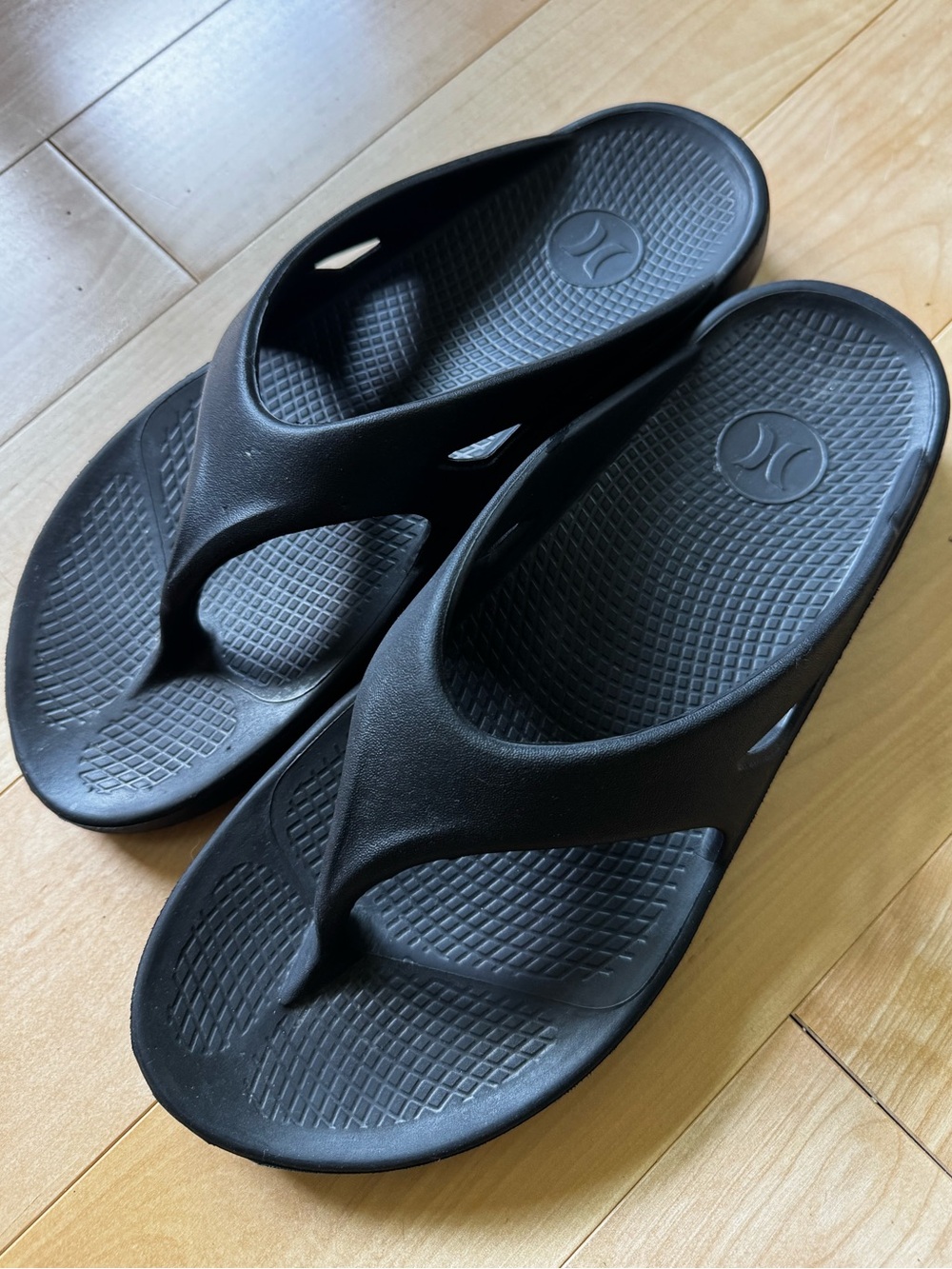 Hurley Black Men's Foam Thong Sandals